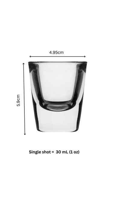 Pasabahce Shot Glass – 30mL -perfect single shot
